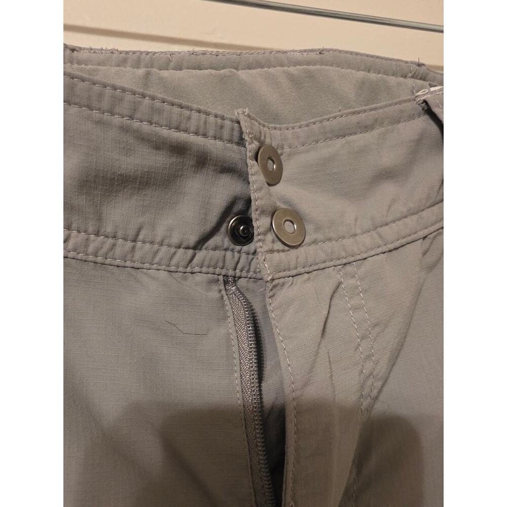 Columbia PFG Capri Pants Gray Hiking Fishing Utility Outdoor Y2K - Picture 3 of 8